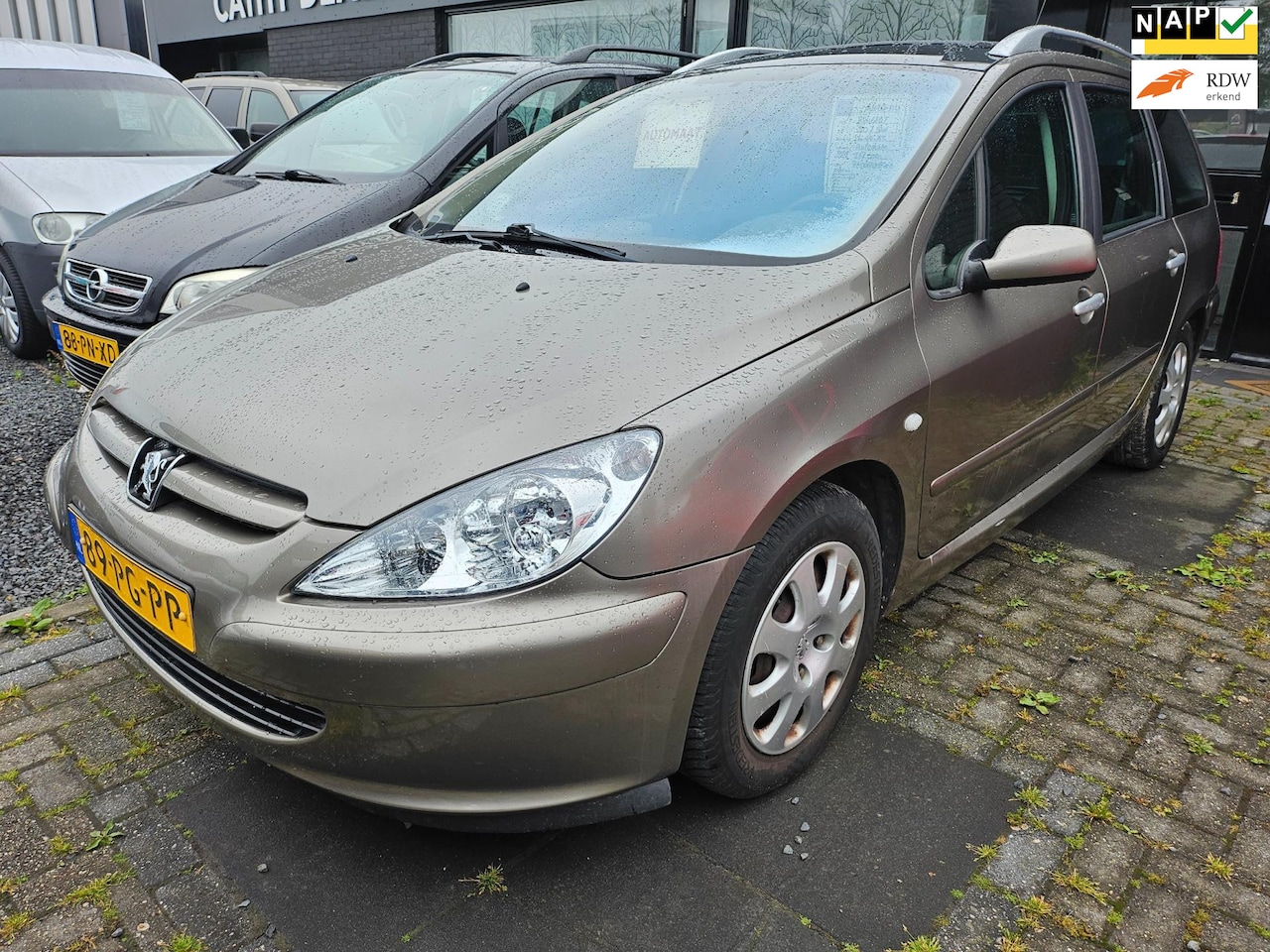 Peugeot 307 SW - 1.6i-16V XT AUTOMAAT Panoramadak Trekhaak Cruise Climate NAP APK - AutoWereld.nl