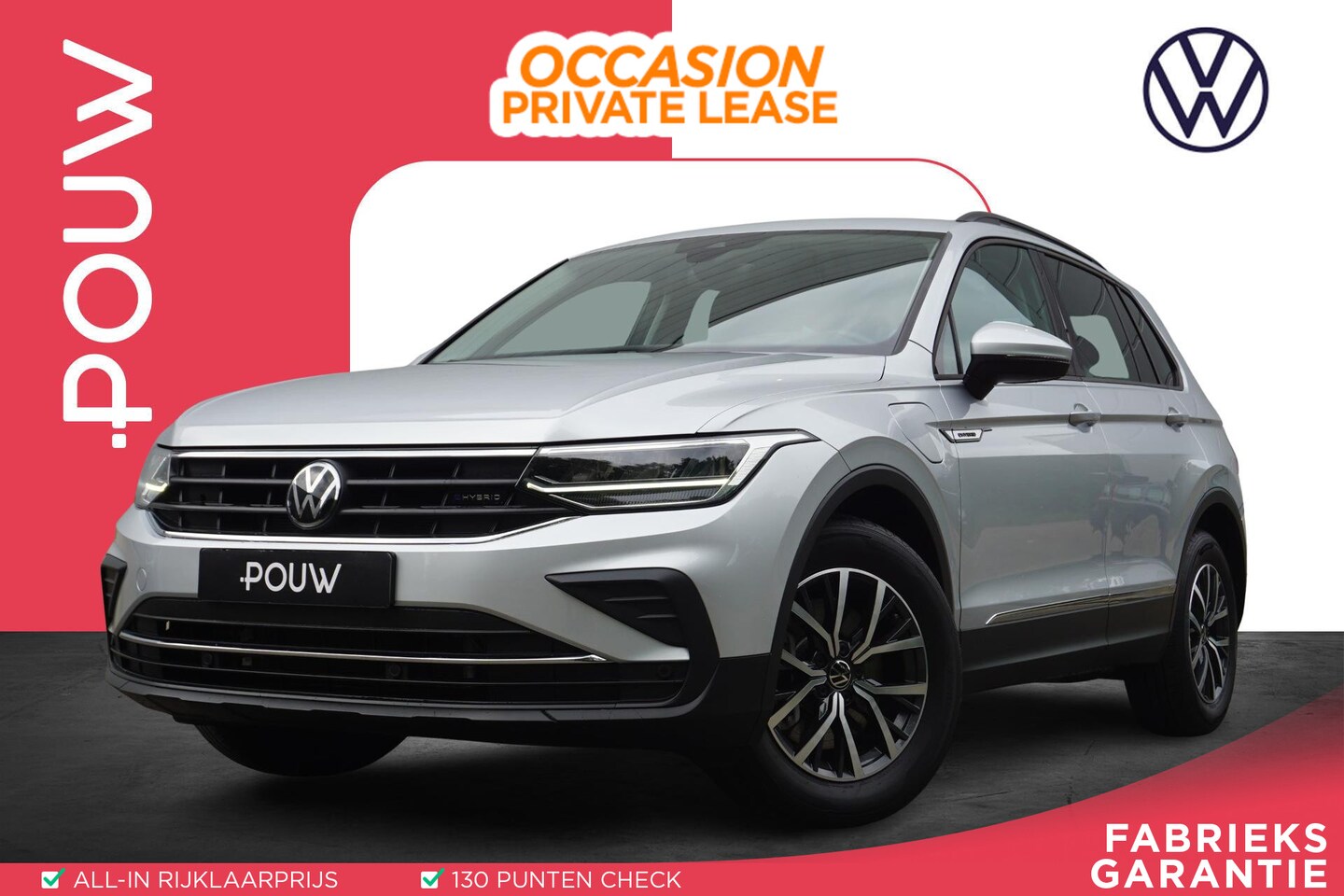 Volkswagen Tiguan - 1.4 TSI 245pk eHybrid Life | SoH 100% | Dodehoek Detectie | Elektrische Achterklep | Achte - AutoWereld.nl