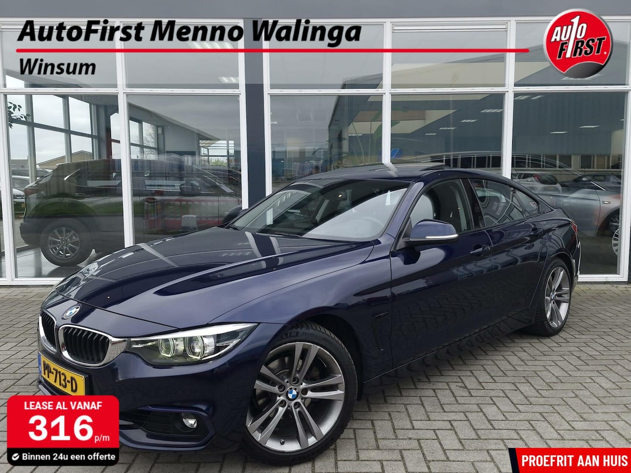 BMW 4-serie Gran Coupé - 420i Corporate Lease Executive | Navi | Pano | LED | - AutoWereld.nl