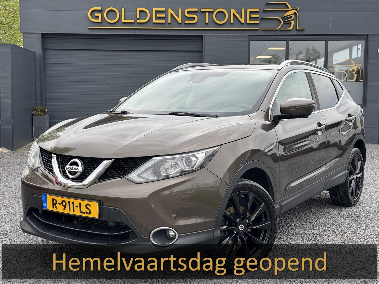 Nissan Qashqai - 1.2 Tekna 1e Eigenaar,Navi,Pano,Clima,Cruise,Afn.Trekhaak,6 Bak,Stoelverwarming,116pk,Half - AutoWereld.nl