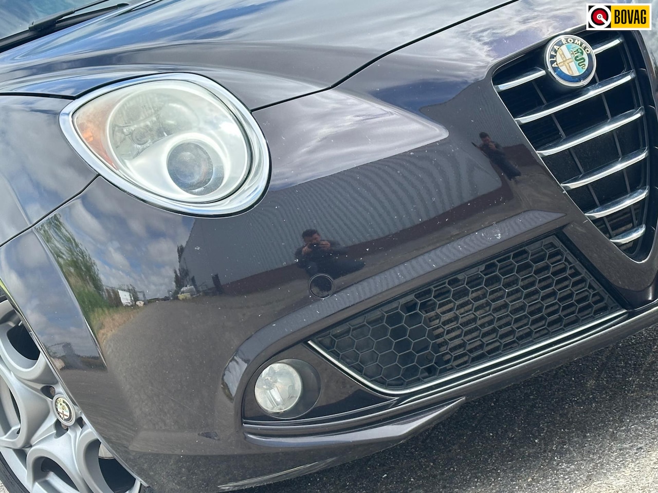 Alfa Romeo MiTo - 0.9 TwinAir Distinctive | Metal Bronze | Vol-Leder/Navi/Bluetooth/Clima/Cruise/Xenon - Spo - AutoWereld.nl