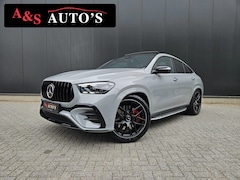 Mercedes-Benz GLE-Klasse Coupé - 400 e 4MATIC AMG Airmatic Luchtvering Distronic Memory Panodak 360 Burmester Massage Hud S
