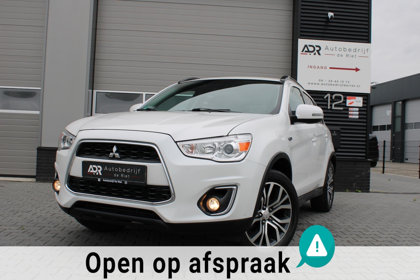Mitsubishi ASX - 1.6 Cleartec 18'' INCH/CRUISE/AIRCO/ PARELMOERWIT / - AutoWereld.nl