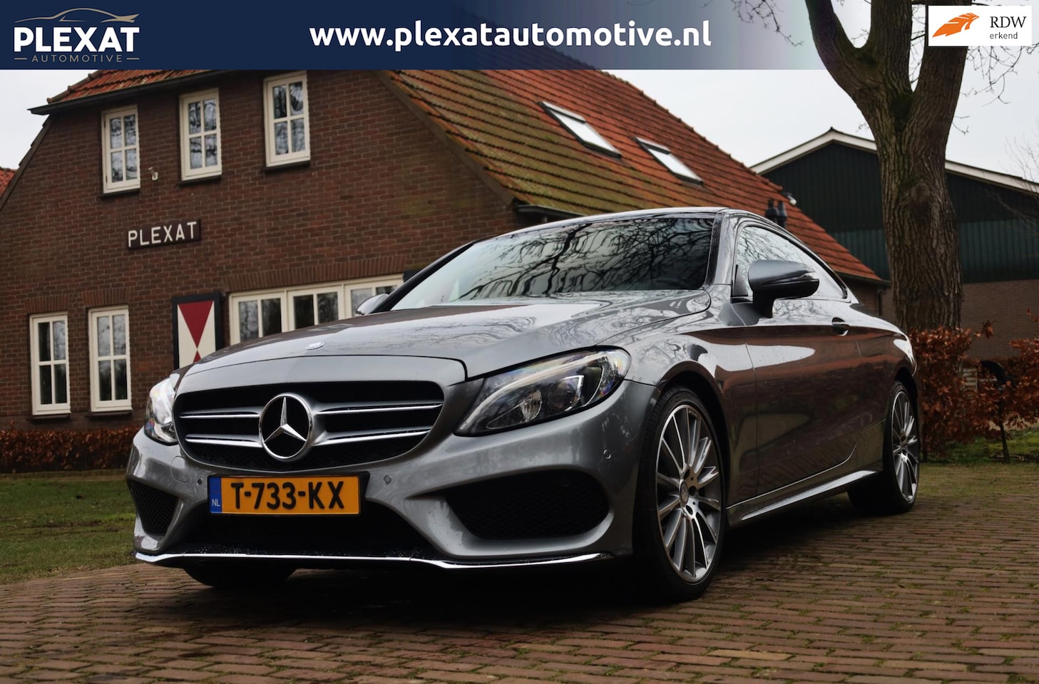 Mercedes-Benz C-klasse Coupé - 220 d Prestige Aut. | AMG-Pakket | Panorama | Slechts 75.000KM | Stoelverwarming | Volledi - AutoWereld.nl