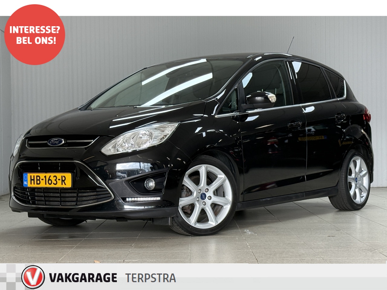 Ford C-Max - 1.6 EcoBoost/ 150pk!/ 18'' LMV/ Trekhaak/ Elek. Kofferklep/ Voorruitverw./ Stoelverw./ Aud - AutoWereld.nl