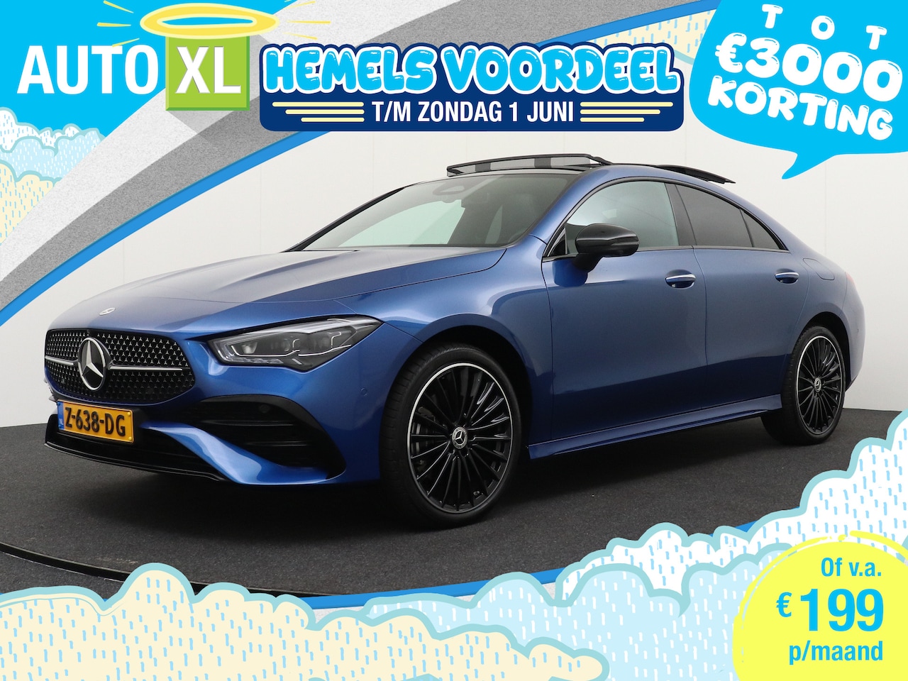 Mercedes-Benz CLA-Klasse - 250e AMG Facelift Pano-dak Adapt. Cruise  1 - AutoWereld.nl