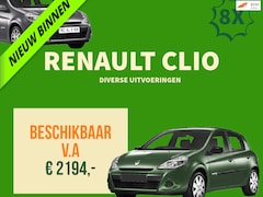 Renault Clio - 1.4-16V 8X Clio op voorraad veel opties
