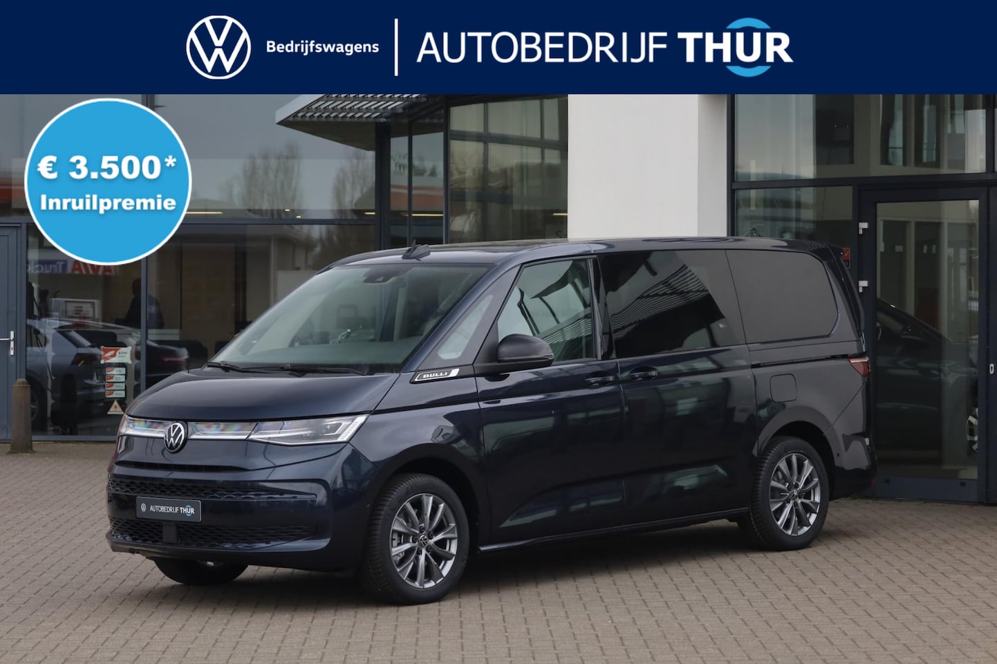 Volkswagen Multivan - 1.5 eHybrid L2 Bulli Edition 4Motion 245PK / 180kW Achteruitrijcamera, LED Matrix IQ.Light - AutoWereld.nl