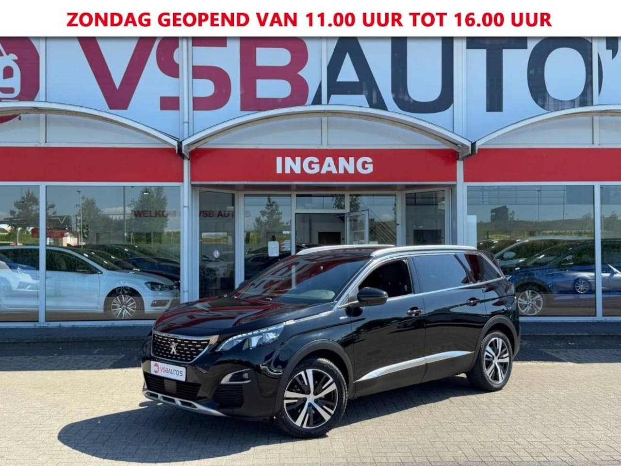 Peugeot 5008 - 1.2 PURETECH 7 PERSOONS GT LINE LED NAVI CAMERA CARPLAY AIR - AutoWereld.nl