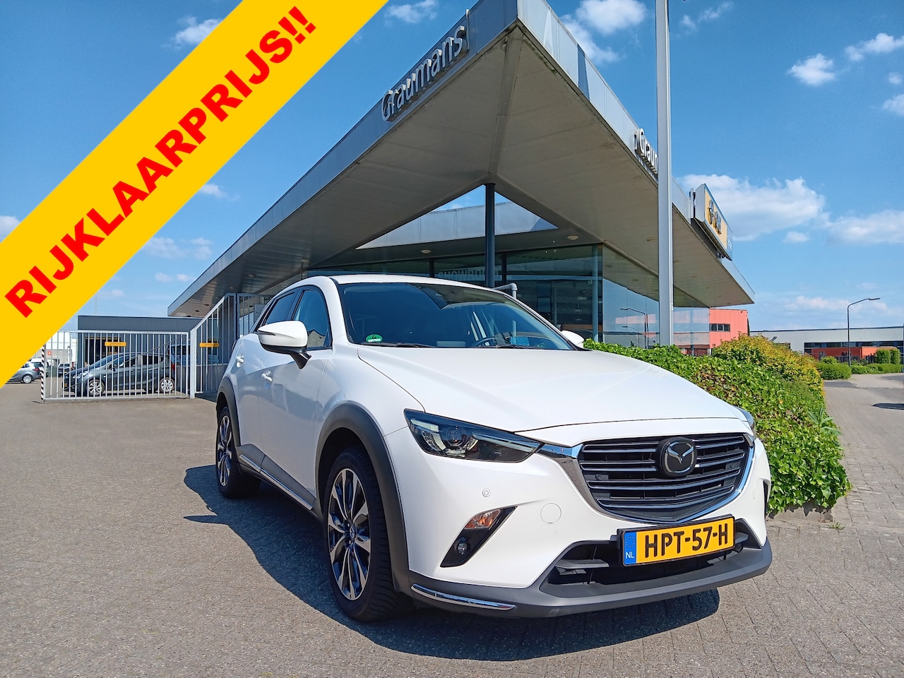 Mazda CX-3 - 2.0 SkyActiv-G 120 GT-M AUTOMAAT, 1e eigenaar(!), nette complete auto incl. 12 MND BOVAGGA - AutoWereld.nl