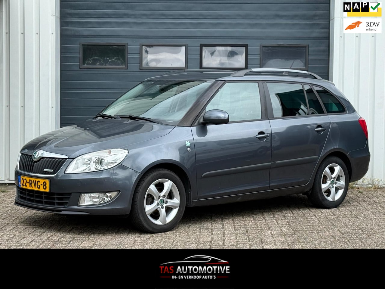 Skoda Fabia Combi - 1.2 TDI Greenline CLIMA / CRUISE / NAVI - AutoWereld.nl
