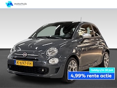 Fiat 500 - 1.0 HYBRID 70PK ROCKSTAR NAVI ECC TEL LM NAP
