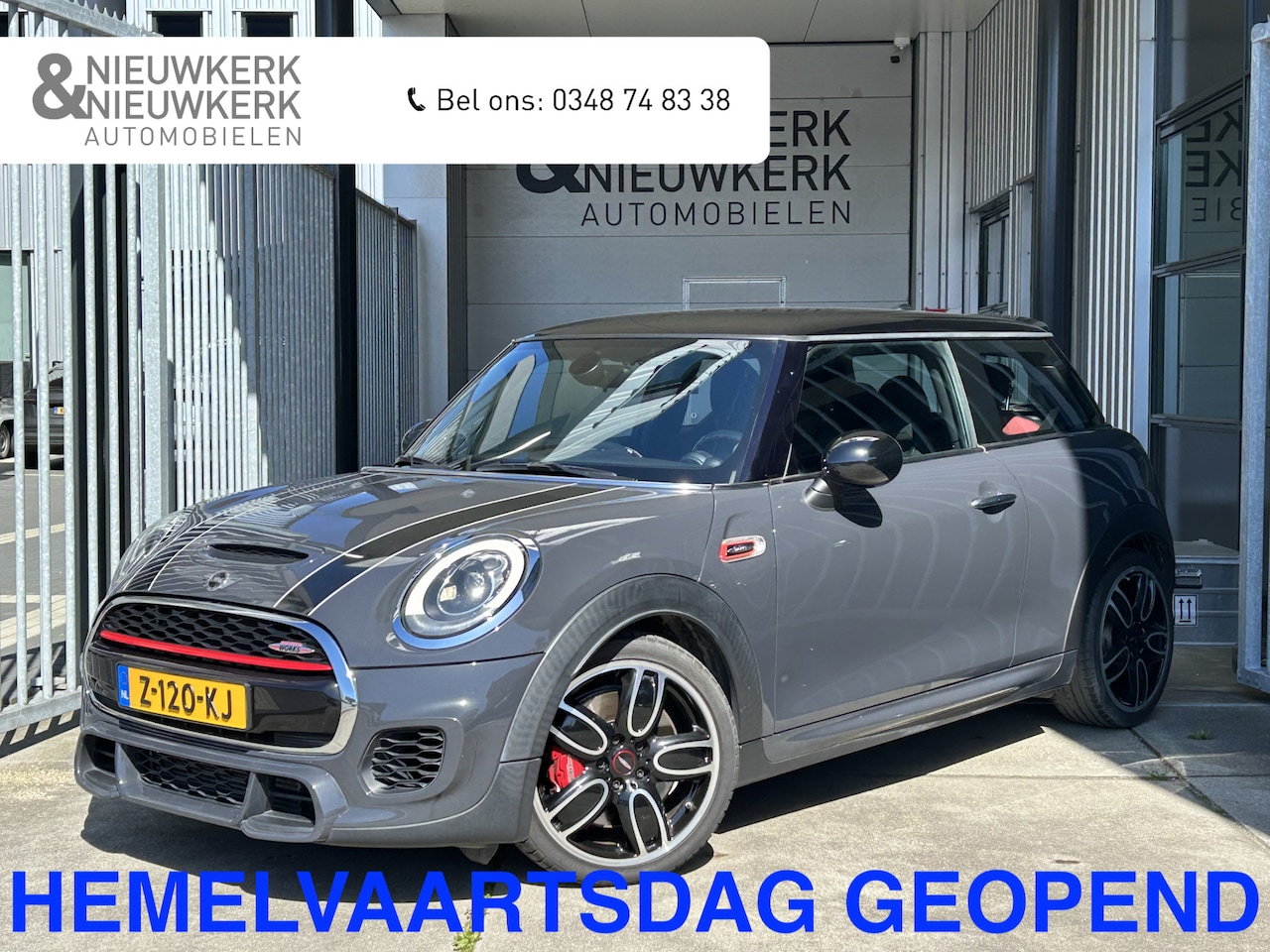 MINI John Cooper Works - Mini 2.0 | AUTOMAAT | CRUISECONTROL | STOELVERWARMING | SPORTSTOELEN LEER+ALCANTARA | CLIM - AutoWereld.nl