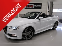 Audi A3 Cabriolet - 1.4 TFSI CoD Ambiente Pro Line Plus Open Days 3x S Line Automaat Nekverwarming Leer Navi S