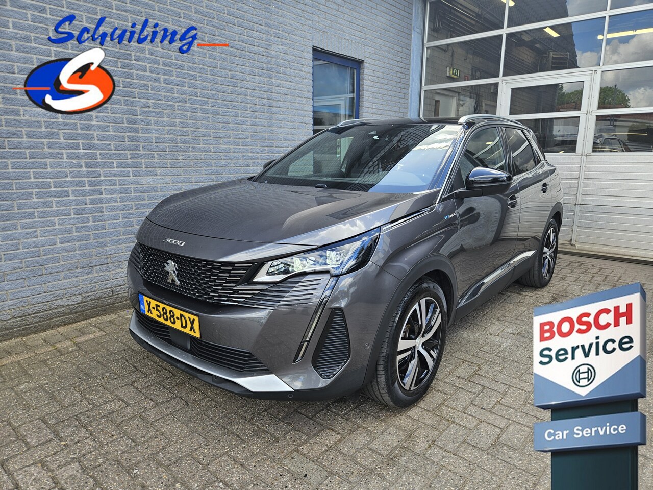 Peugeot 3008 - 1.6 HYbrid4 300 GT Pack Business Inclusief Afleveringskosten - AutoWereld.nl