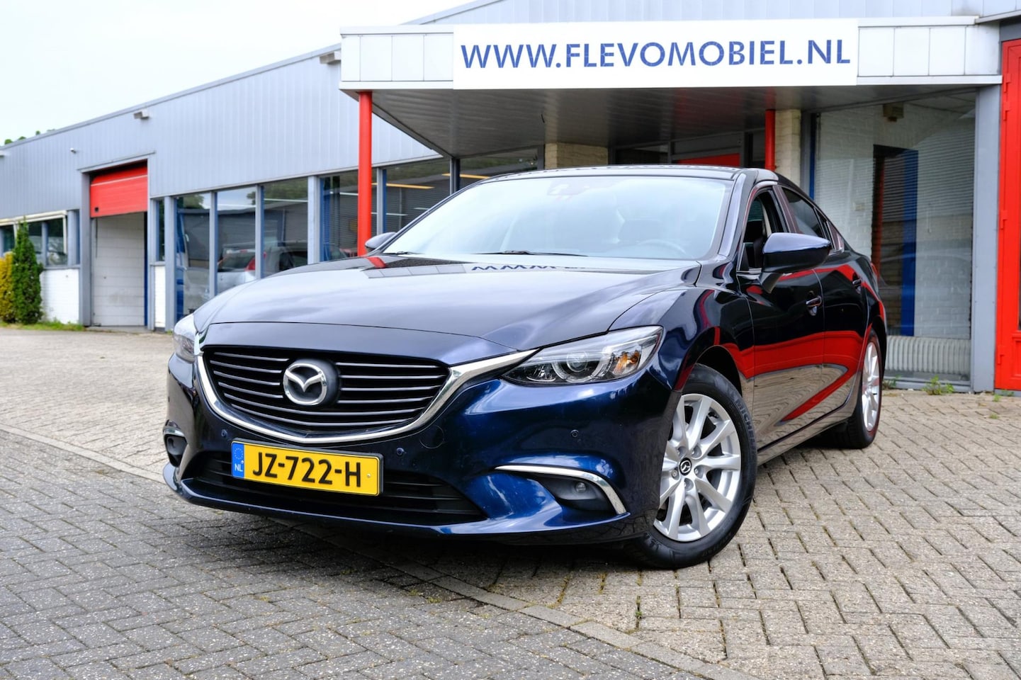 Mazda 6 - 2.2D SkyActiv-D 150 Skylease GT Navi|Leder|LMV|Clima - AutoWereld.nl