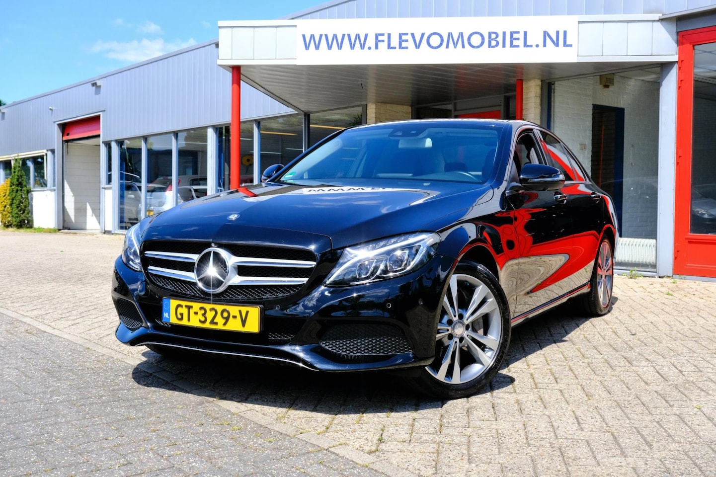 Mercedes-Benz C-klasse - 350 e Aut. Limited Edition Leder|Navi|Burmester|Pano|LED - AutoWereld.nl