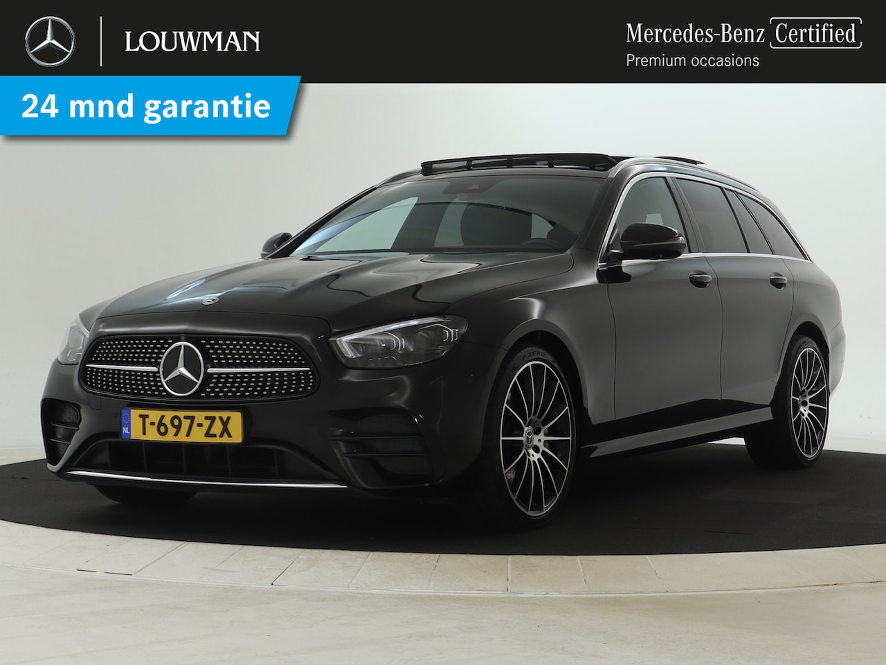 Mercedes-Benz E-klasse Estate - 400 d 4MATIC AMG Line | Panoramadak | 360° camera | Trekhaak | Multibeam koplampen | Leder - AutoWereld.nl
