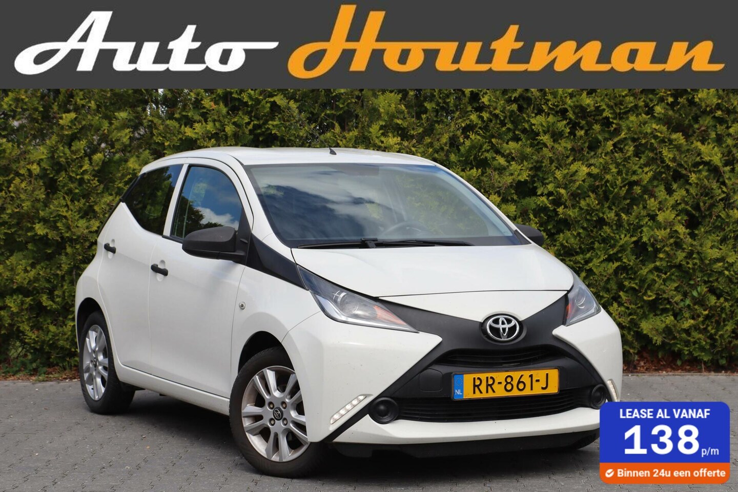 Toyota Aygo - 1.0 VVT-i x-fun 5DRS Airco|Cruise|LED|ELEKTR. PAKKET - AutoWereld.nl
