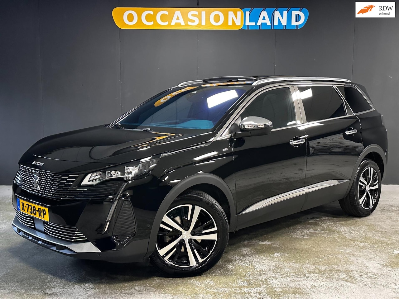 Peugeot 5008 - 1.2 PureTech Allure Pack|GT-LINE|7PERS|KEYLESS|STOELV|NAVI|DODEHOEK|BLUETOOTH|18INCH|CARPL - AutoWereld.nl