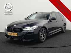 BMW 5-serie Touring - 530e xDrive M Sport Plug in Hybrid | PHEV | Adaptive Cruise | Meesturende achteras | Leder