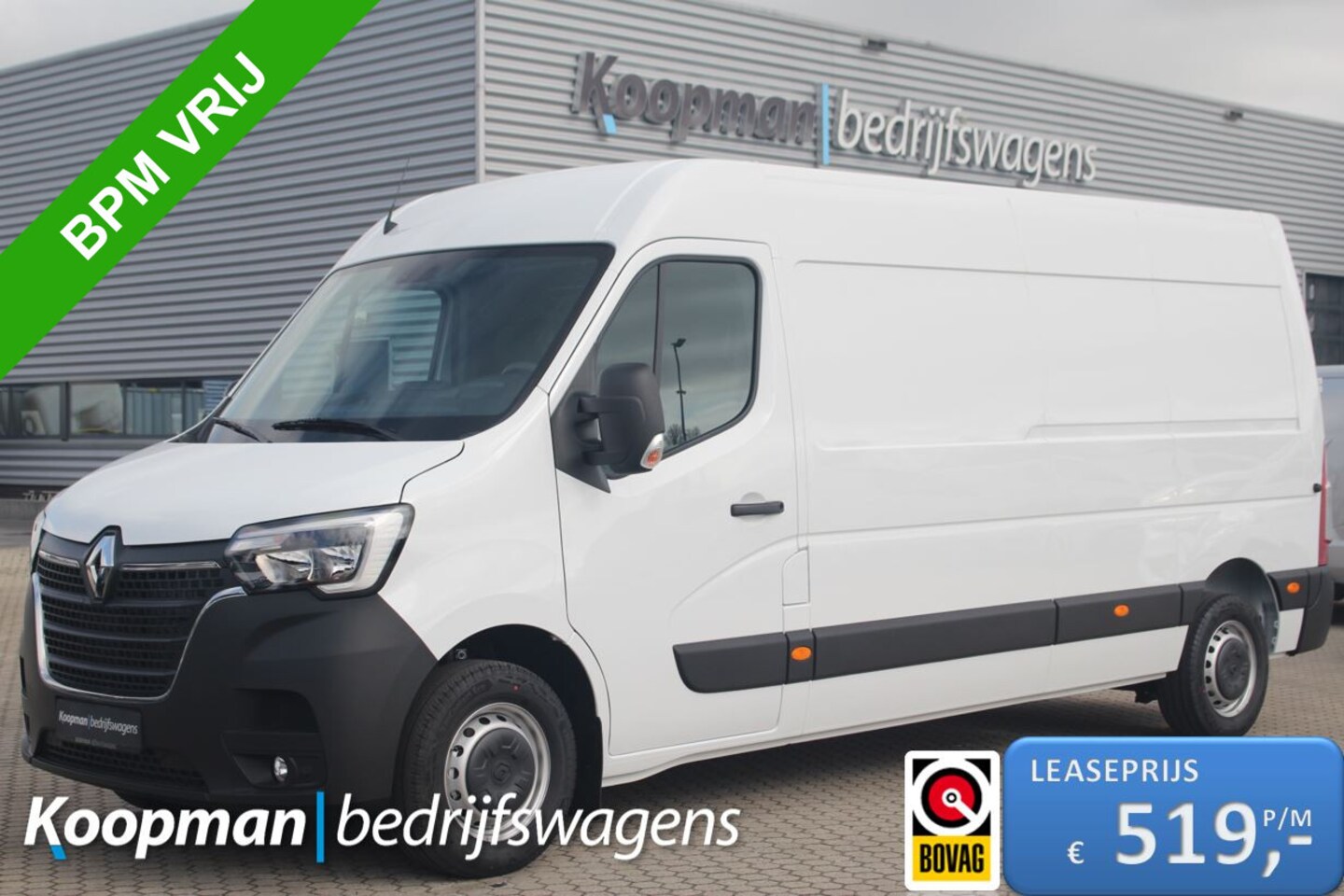 Renault Master - T35 2.3dCi 135pk L3H2 Energy | Navi | Airco | Cruise | Lease 519,- p/m - AutoWereld.nl