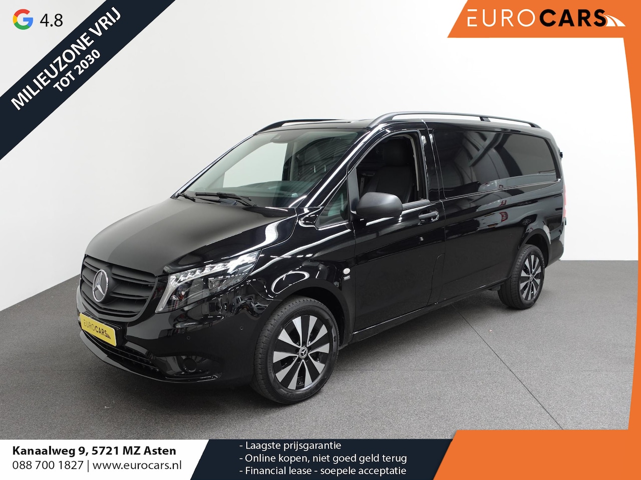 Mercedes-Benz Vito - 119 CDI Lang Automaat Airco Bluetooth Camera Trekhaak - AutoWereld.nl