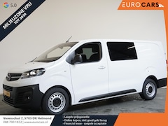 Opel Vivaro - 145pk Automaat Dubbele Cabine L3H1 Navigatie Apple Carplay Cruise control Trekhaak