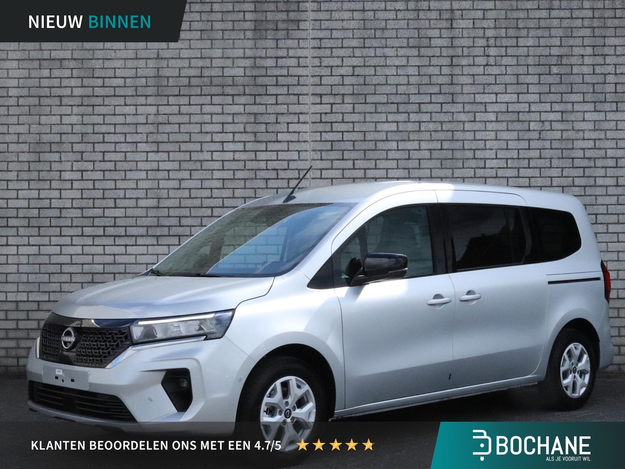 Nissan Townstar Evalia - N-Connecta L2 45 kWh | Achteruitrijcamera | Navigatie | Apple Carplay/Android Auto | - AutoWereld.nl