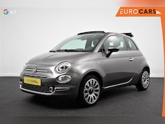 Fiat 500 C - 1.2 Star Lederen bekleding Navigatie Apple Carplay / Android Auto Climate Control Parkeer