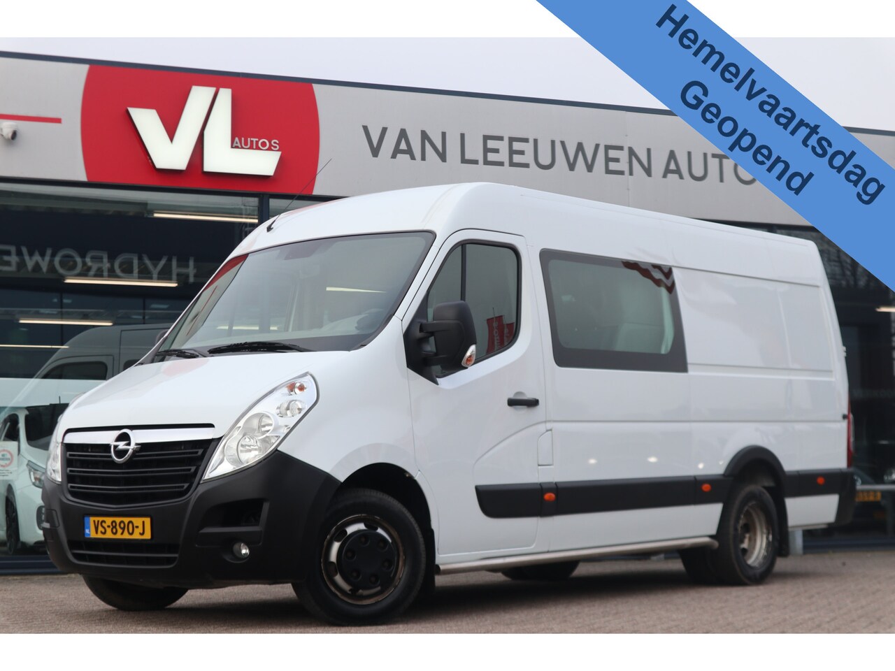 Opel Movano - 2.3 CDTI L2H3 DC | Airco | Trekhaak | Cruise - AutoWereld.nl