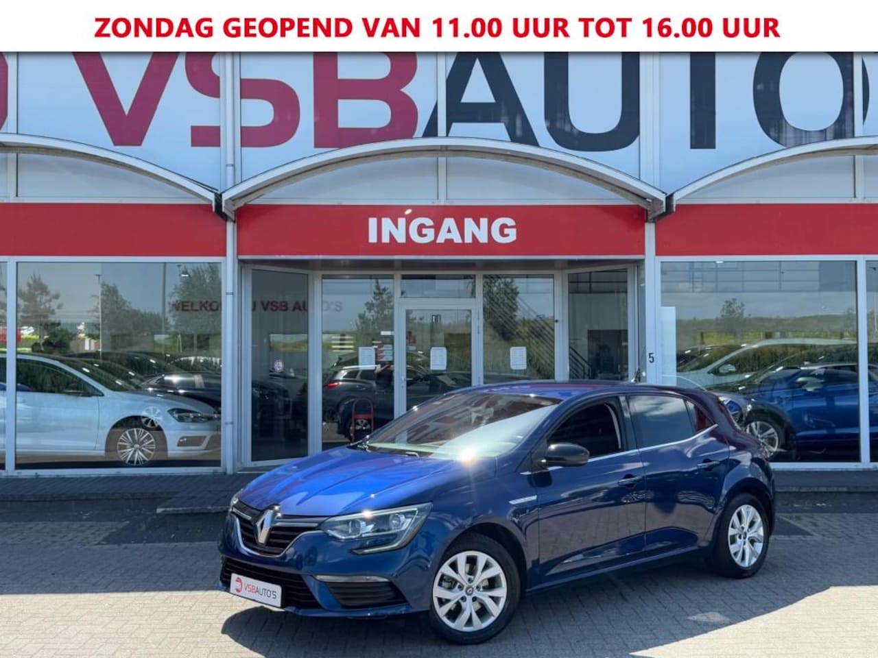 Renault Mégane - 1.3 TCE LIMITED 115PK LED NAVIGATIE TREKHAAK AIRCO LMV PDC - AutoWereld.nl