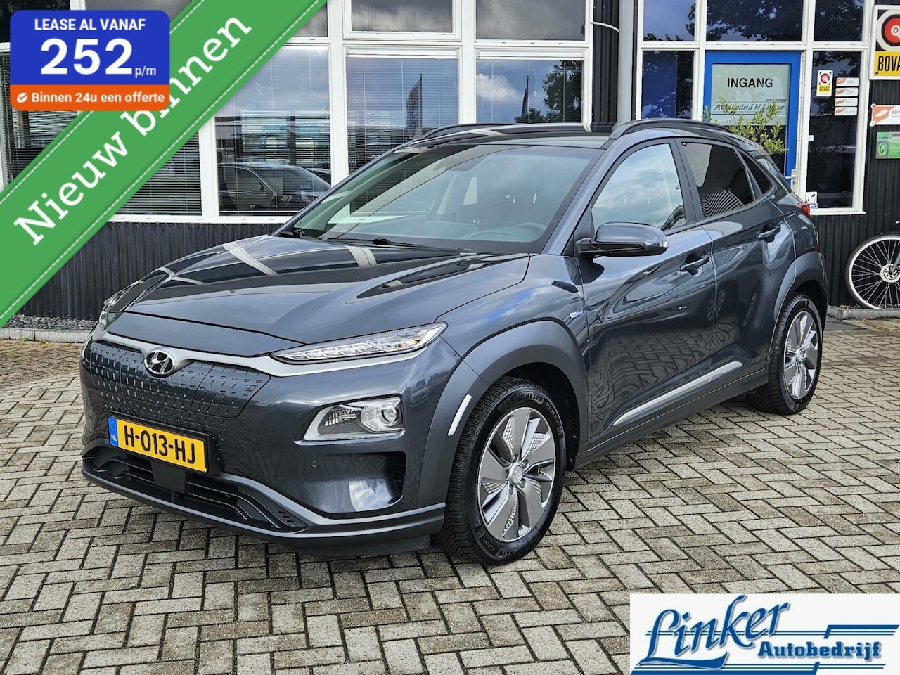 Hyundai Kona Electric - EV Premium 64 kWh 3 FASE STOELVERKOELING HEAD UP - AutoWereld.nl