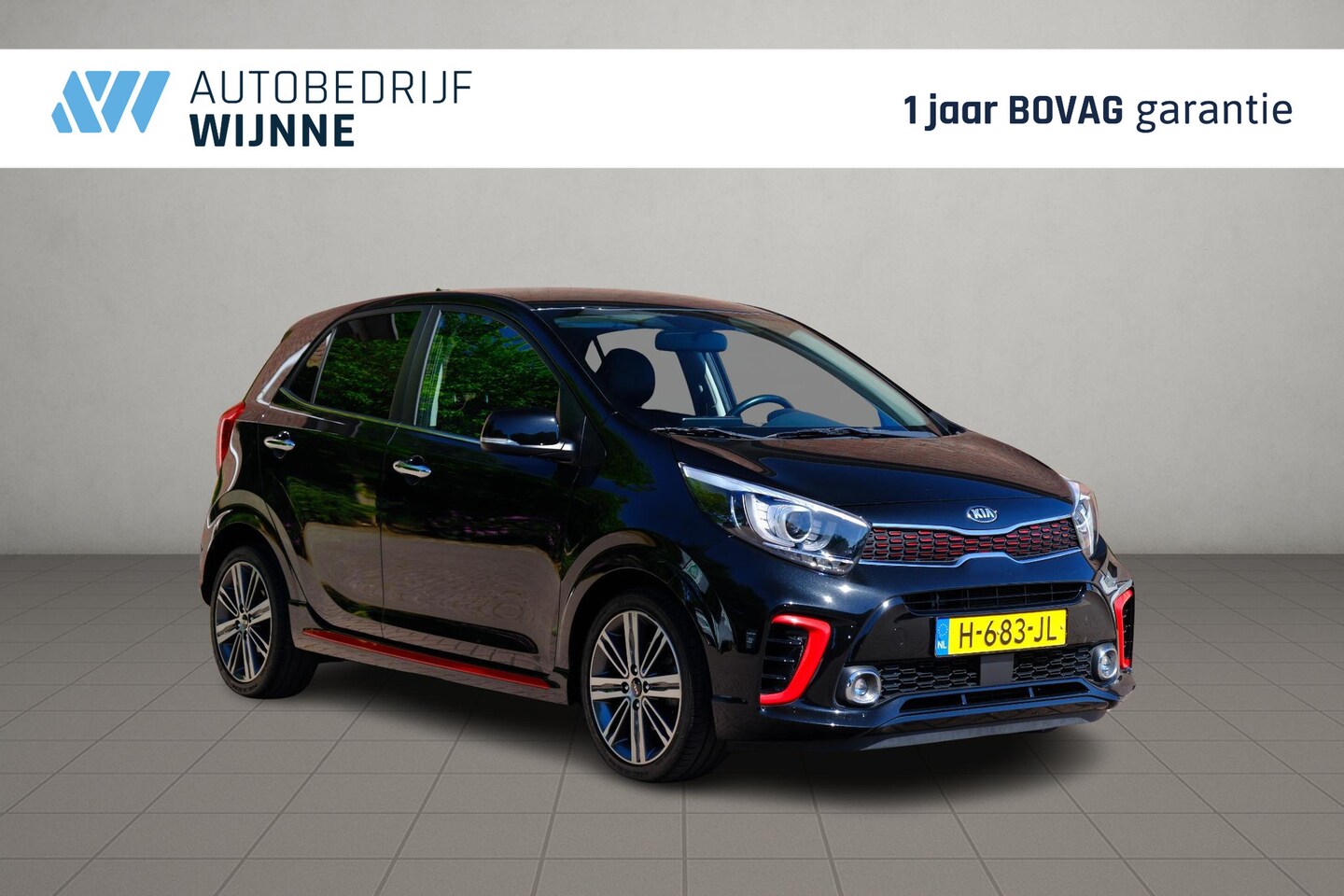 Kia Picanto - 1.0 T-GDi 100pk GT-Line | Navi | App Connect | Climate | Cruise | Keyless | Leder | Camera - AutoWereld.nl