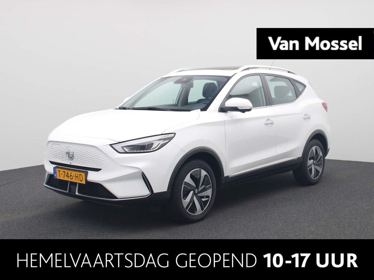 MG ZS - EV Standard Range Luxury 50 kWh | Leder | Panoramadak | Led Koplampen | Navi | 360 Camera - AutoWereld.nl