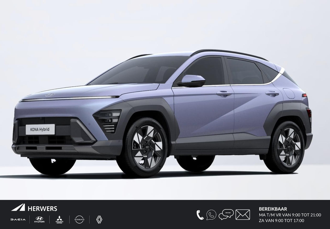 Hyundai Kona - 1.6 GDI HEV Premium / €3500,- Voordeel Op Nieuwprijs / Rijklaarprijs / Direct Leverbaar - AutoWereld.nl