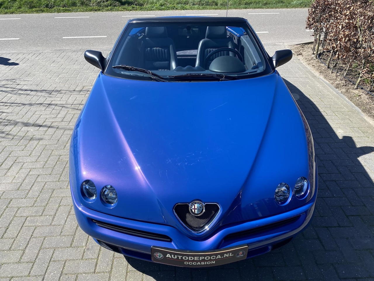 Alfa Romeo Spider - 3.0-12V V6 78.155 KM !! Victoria Blu!  Topstaat! - AutoWereld.nl
