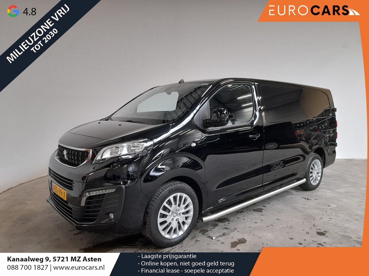 Peugeot Expert - 2.0 BlueHDI 145PK L3 Automaat Trekhaak Navigatie parkeersensoren - AutoWereld.nl