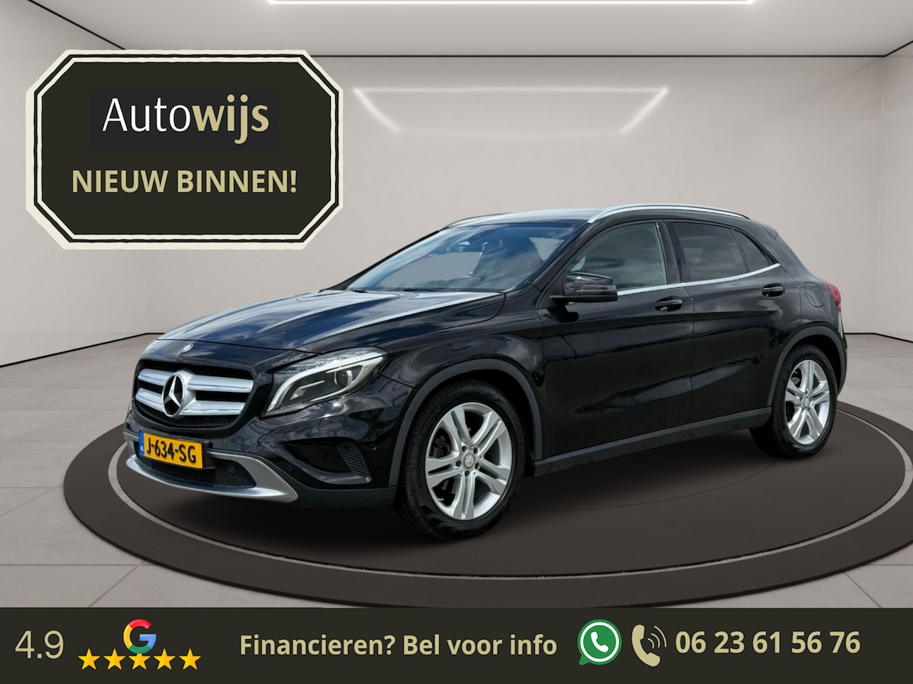 Mercedes-Benz GLA-Klasse - 180 Ambition|44DKM|Trekhaak|Camera|Dealer onderhouden|Automaat| - AutoWereld.nl