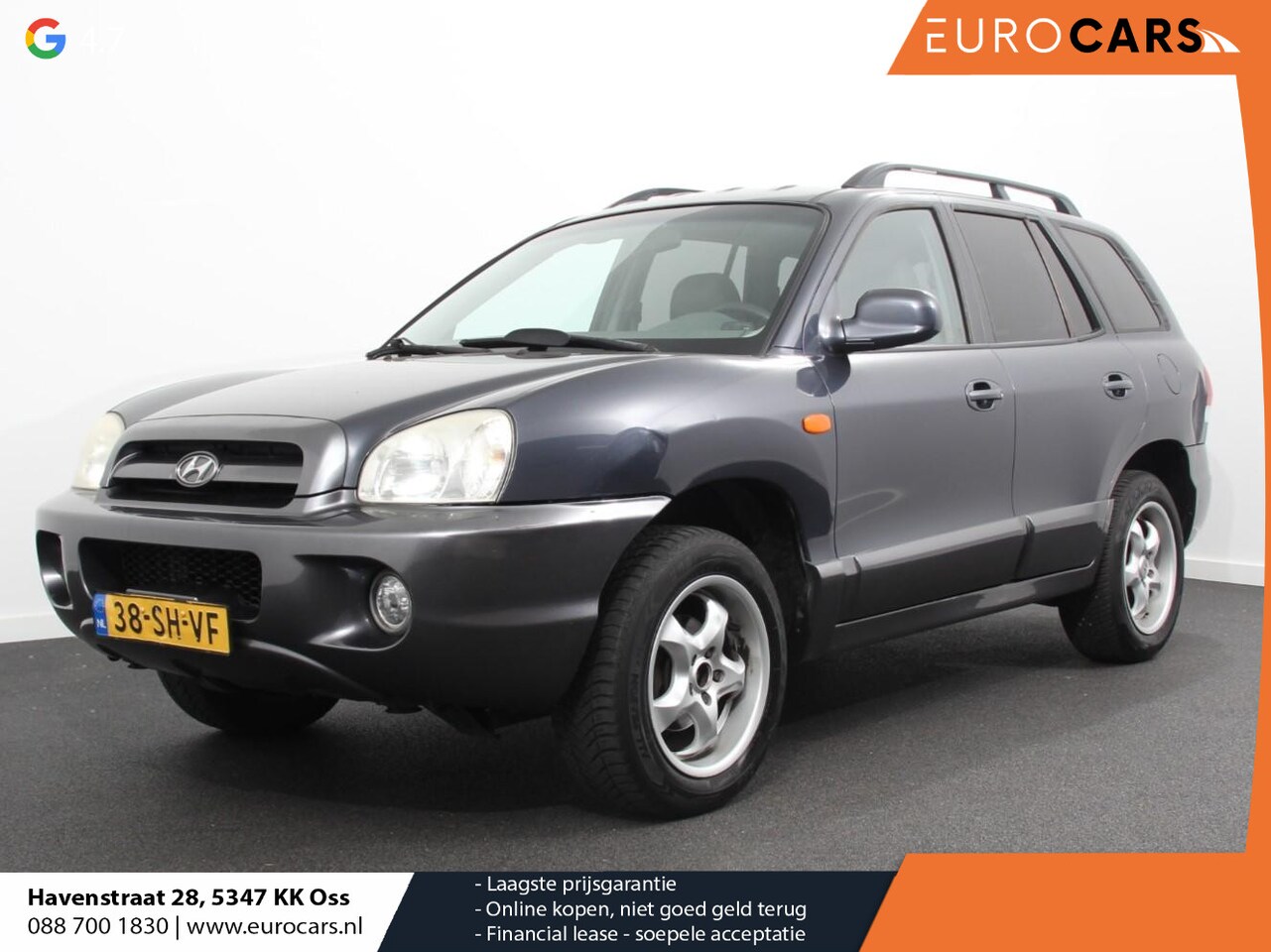 Hyundai Santa Fe - 2.0i-16V Business Edition Airco Cruise control Lichtmetalen velgen Panoramadak Trekhaak Ha - AutoWereld.nl