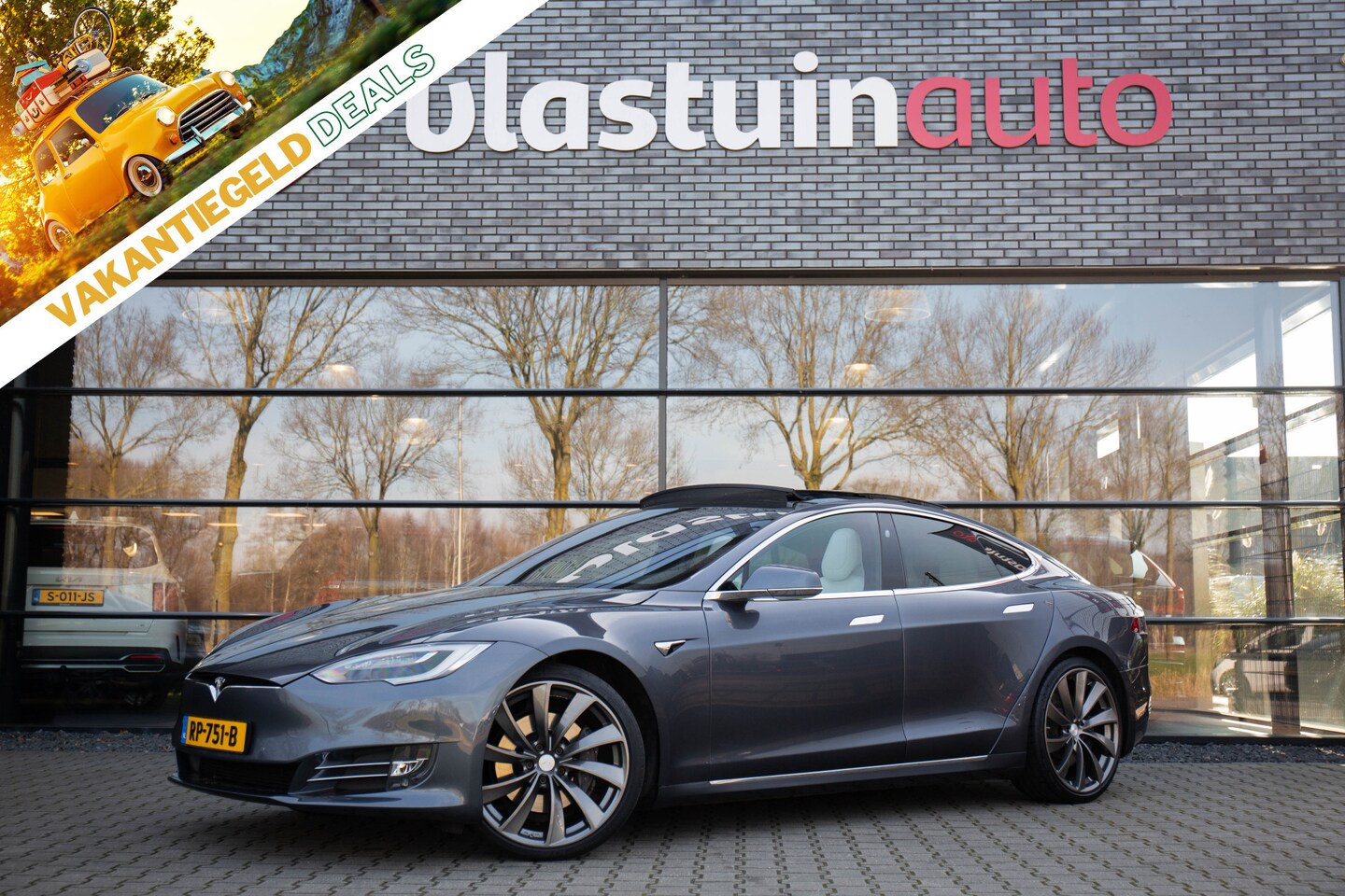 Tesla Model S - 100D 100D , Enhanced Autopilot, Panoramadak, Adap. cruise - AutoWereld.nl