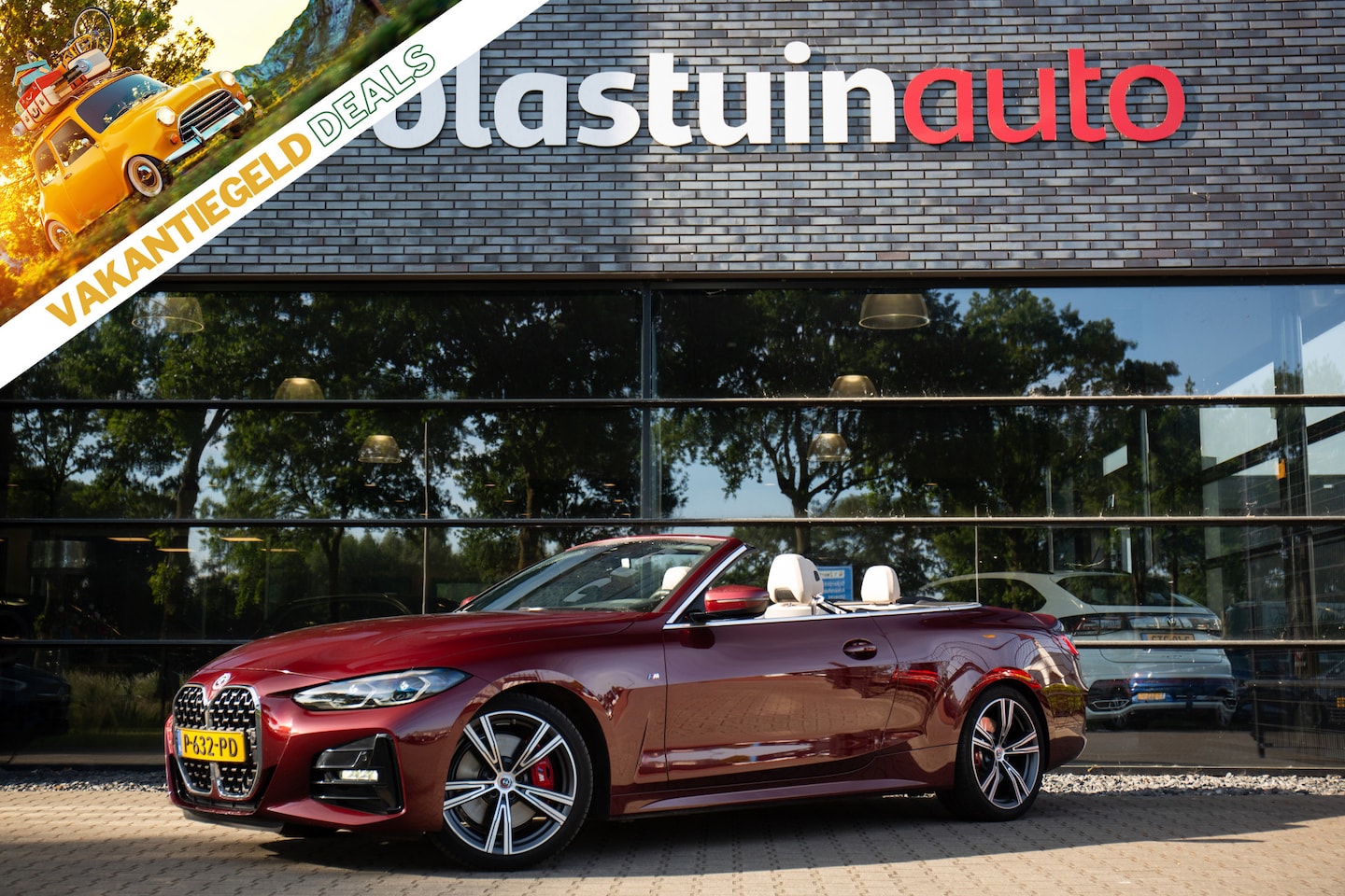 BMW 4-serie Cabrio - 420i High Executive M-Sport Pro, Nekverwarming, Laser, Memory - AutoWereld.nl