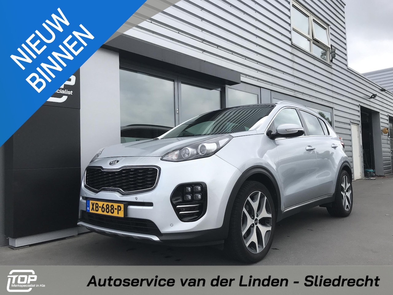 Kia Sportage - 1.6 T-GDI GT-Line Panoramadak 177PK Kia Sportage 1.6 T-GDI GT-Line - AutoWereld.nl