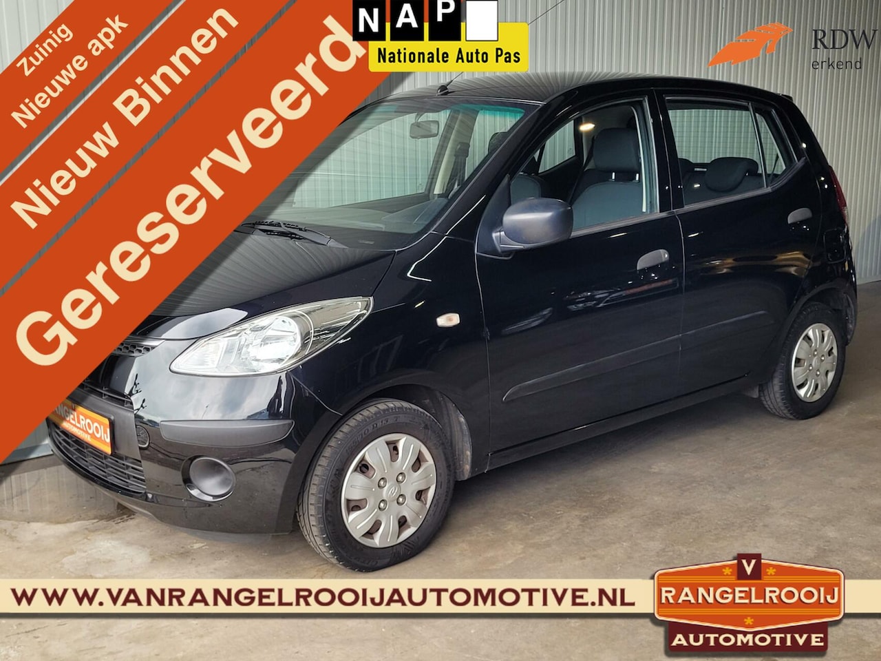 Hyundai i10 - 1.1 Active 1.1 Active, stuurbekr., cv, 1e eigenaar, NAP km's - AutoWereld.nl