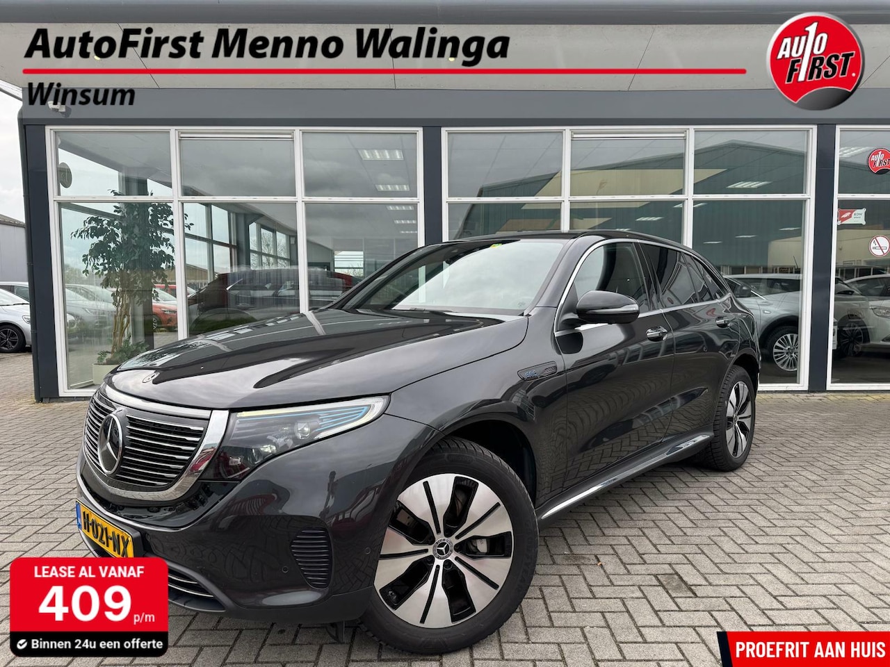 Mercedes-Benz EQC - 400 4MATIC Premium Plus 80 kWh | Burmester | Schuifdak | HUD | Memory | Camera | - AutoWereld.nl