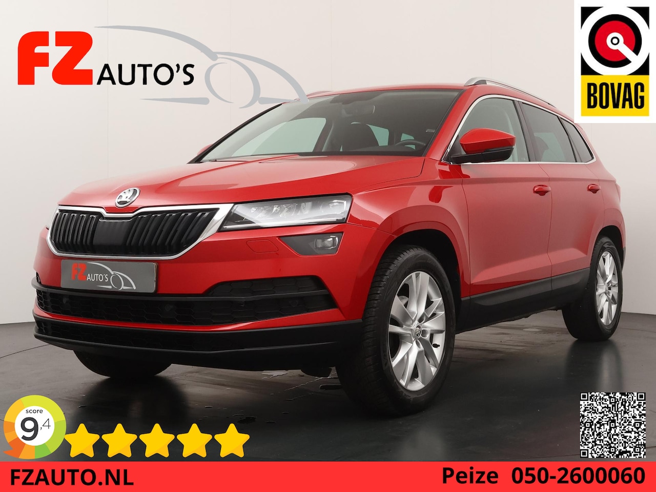 Skoda Karoq - 1.5 TSI ACT Style Business - Navigatie - Stoelverwarming - Trekhaak - LED koplampen - AutoWereld.nl