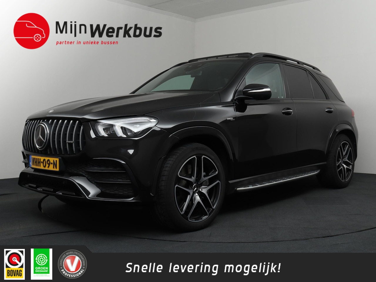 Mercedes-Benz GLE-Klasse - AMG 53 4MATIC+ Premium Plus Grijs Kenteken!  Airmatic | ACC | 3.5t Trekgewicht - AutoWereld.nl