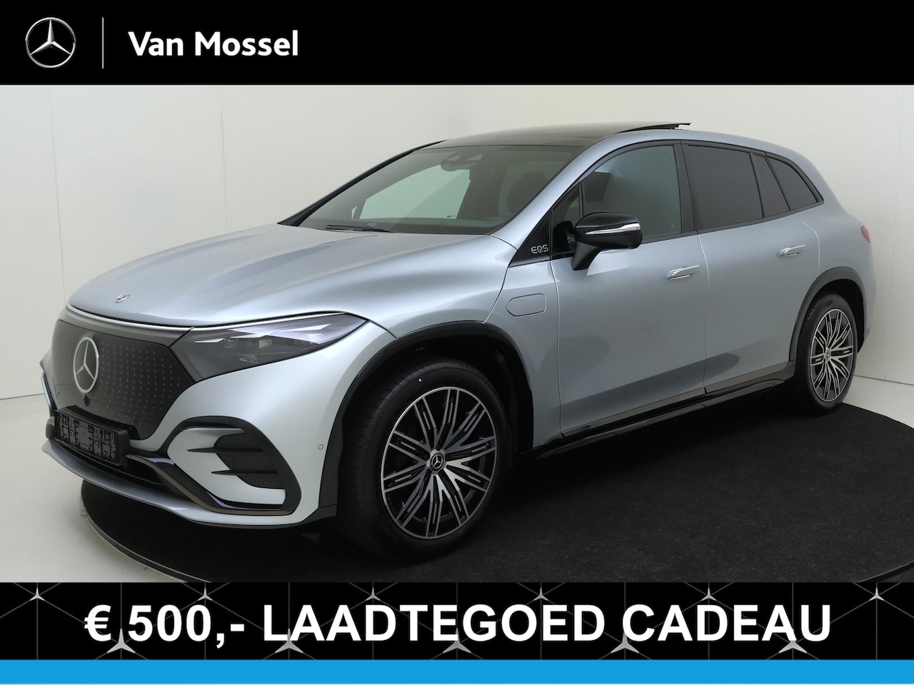 Mercedes-Benz EQS SUV - 450 4MATIC AMG Line / Stoelverwarming / Stoelventilatie / 360Graden-Camera / Panorama-schu - AutoWereld.nl