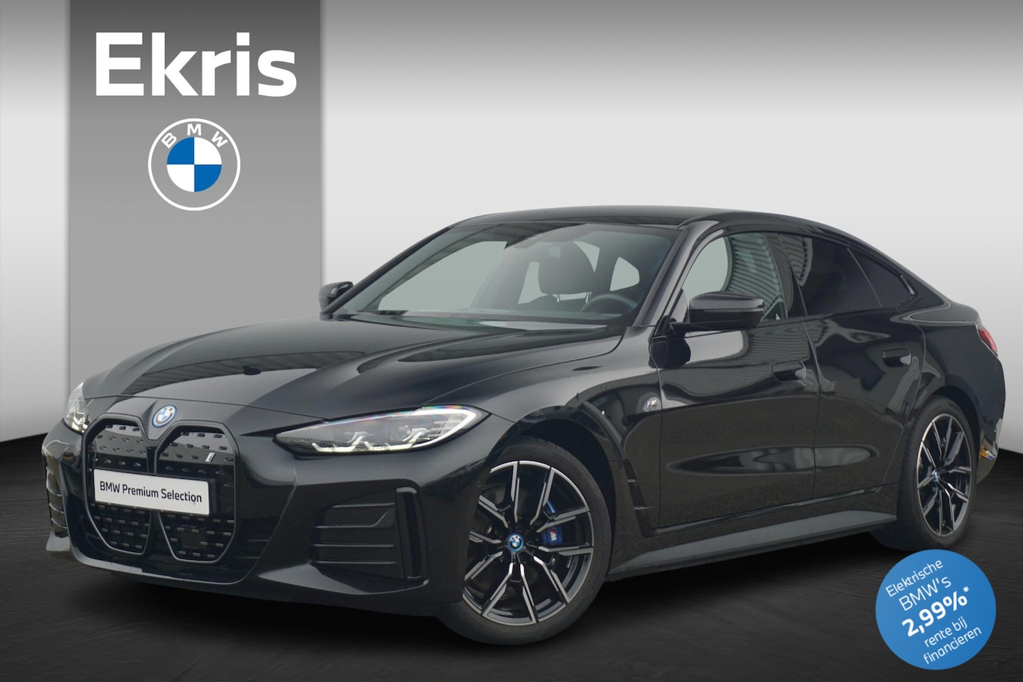 BMW i4 - eDrive40 High Executive M Sport / Leer / Hifi / Active Cruise Control - AutoWereld.nl