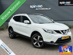 Nissan Qashqai - 1.2 Connect Edition BJ`15 NAP NL PANO Distriketting vv